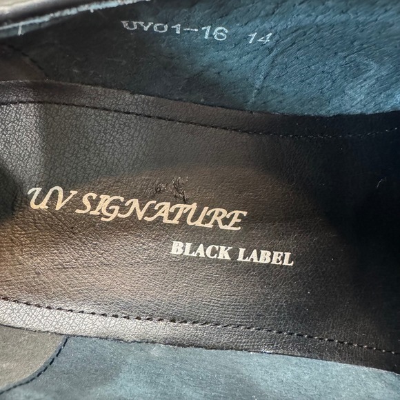 UV Signature Black Label Leather Wingtip Oxford Dress Shoes Mens‎ Size 14 #Shoes main image 8